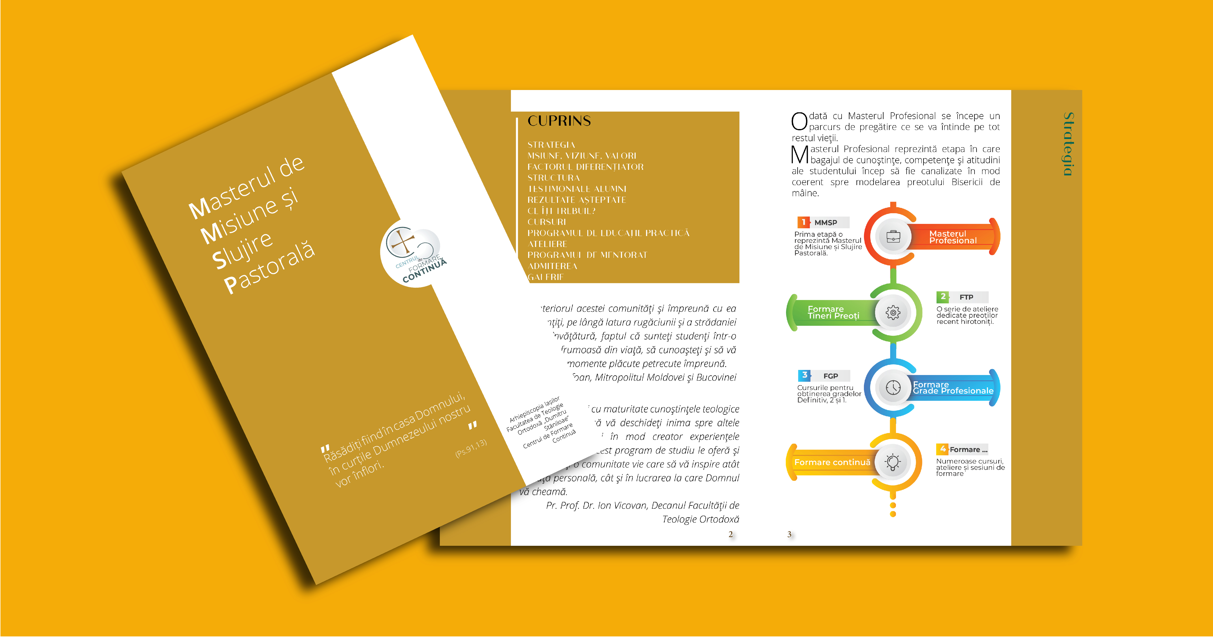 Admiterea la Masterul Profesional de Misiune și Slujire Pastorală (2021)